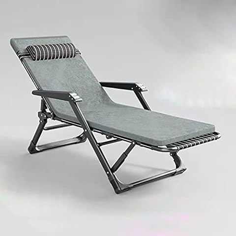 YWZDY Sunloungers Foldable Sun Lounger Sunbed Sun Lounger Zero Gravity Adjustable Patio Chair Garden Chair Cover