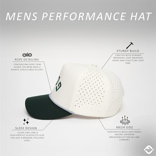Image of Funky Junque Golf Trucker Hat | Lightweight Golf Trucker Rope Hat with Adjustable Snapback, Golf Course and Weekend Wear, Funny Golf Hats for Men and Women
