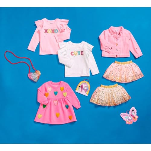 Mud Pie Girls Kids Jewel Long Sleeve Shirt2