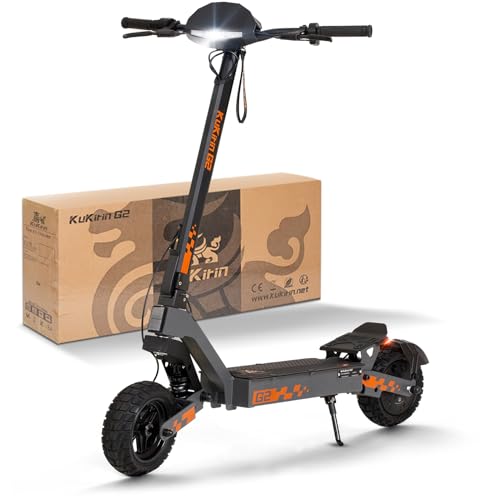 Monopattino Elettrico Adulto,Scooter Elettrico,Patinete electrico,Motore da 500W,Autonomia di 55-60 km,Carico Massimo 120KG,Pneumatici da 10',Sistema di Controllo di Doppia frenata,G2