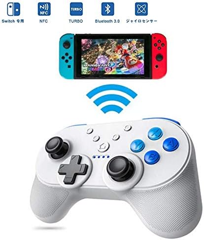最新バージョン Switch コントローラー ニンテンドースイッチ ジャイロ Hd振動 Turbo連射機能 Nfc機能搭載 Bluetooth接続 Nintendo Switch対応 任天堂スイッチ 日本語取扱説明書付き Amazon Co Jp