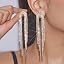 C:gold tassel earrings