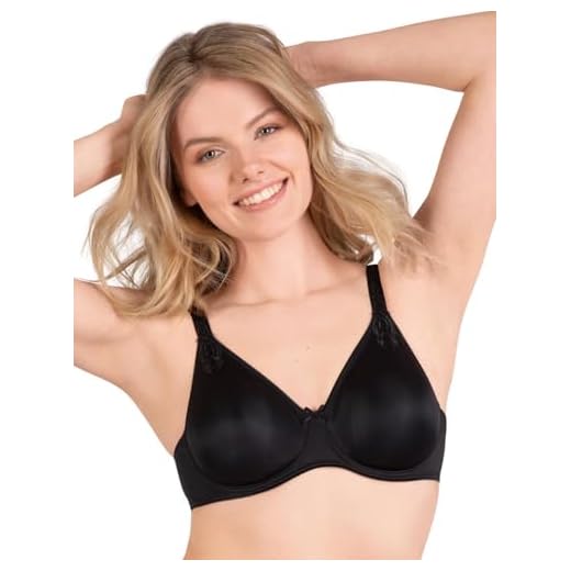 Naturana Damen 7208 Minimizer-BH, Schwarz, 36E