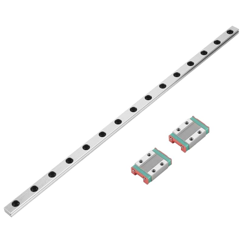 300mm Length Linear Guide Rail 9mm Width Linear Motion Rail with 2pcs MGN9B Block Carriage Slide MGN9B