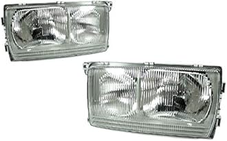 DEPO Headlight Fit for 1977-1985 Mercedes Benz W123 Mercedes Benz W123 (440-1101P-LD)