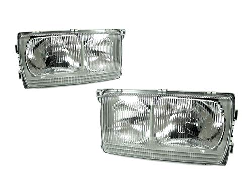 DEPO Headlight Fit for 1977-1985 Mercedes Benz W123 Mercedes Benz W123 (440-1101P-LD)