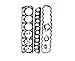 DNJ EK1119M Master Engine Rebuild Kit for 1987-1990 Jeep Cherokee Comanche Wagoneer 4.0L L6 12V OHV 242cid