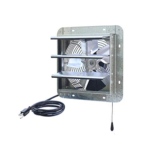 image for iLiving ILG8SF10V-T, 10 inch Shutter Exhaust Attic Garage Grow, Ventil