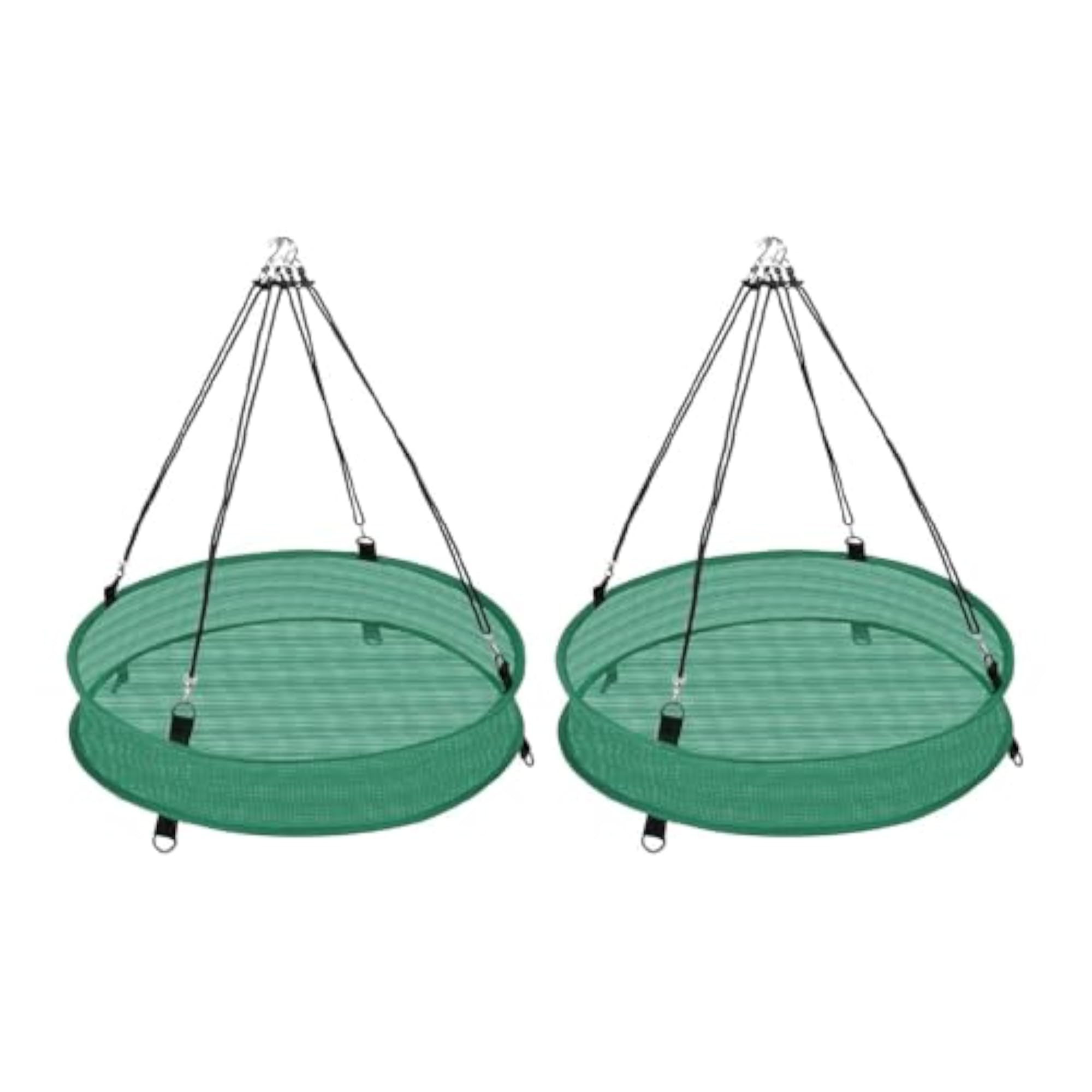 2-Piece Bird Seed Catcher Tray for Outdoor Feeders