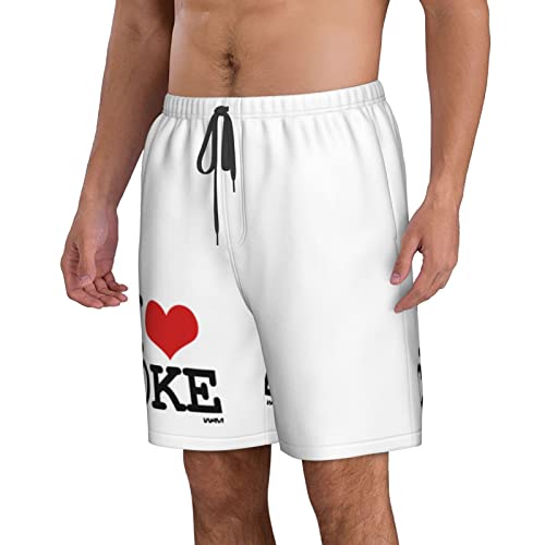 I Love Coke by Wam Men'S Beach Shorts Board Trunks Classic Bathing Suits Quick Dry Boxer Briefs2