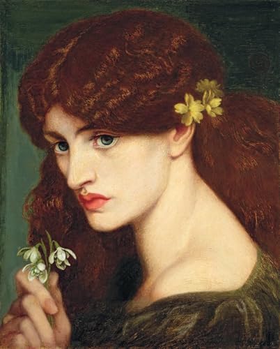 Peinture Décorative Rossetti Perce-neige en Toile Premium 60x90