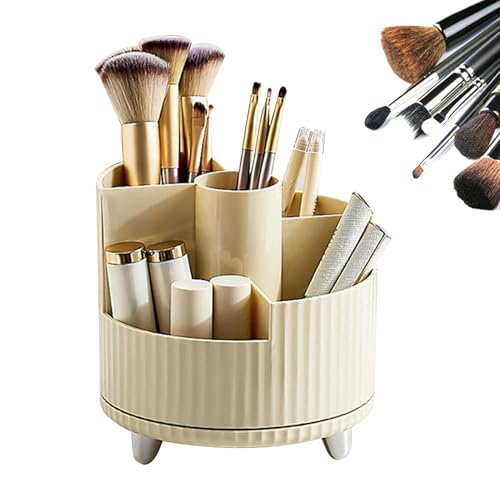 Support pour pinceaux de maquillage, rotation à 360°, récipient de – vue 6