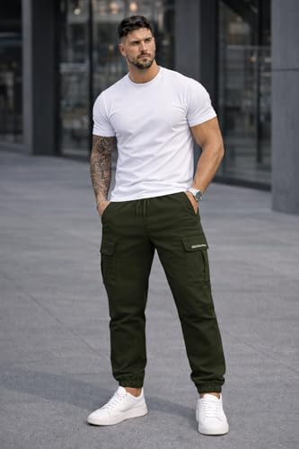 Image of ENDEAVOUR WEAR Men's Track Pants|Cargo Pants|Cargo Jogger Stretchable Sports Gym Running Pants |Casual Loungewear