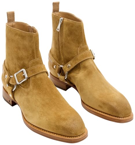 John Varvatos Men's Regent Harness Boot Mid Calf2