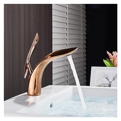 Robinet de lavabo léger de luxe pour rénovation de salle de bain