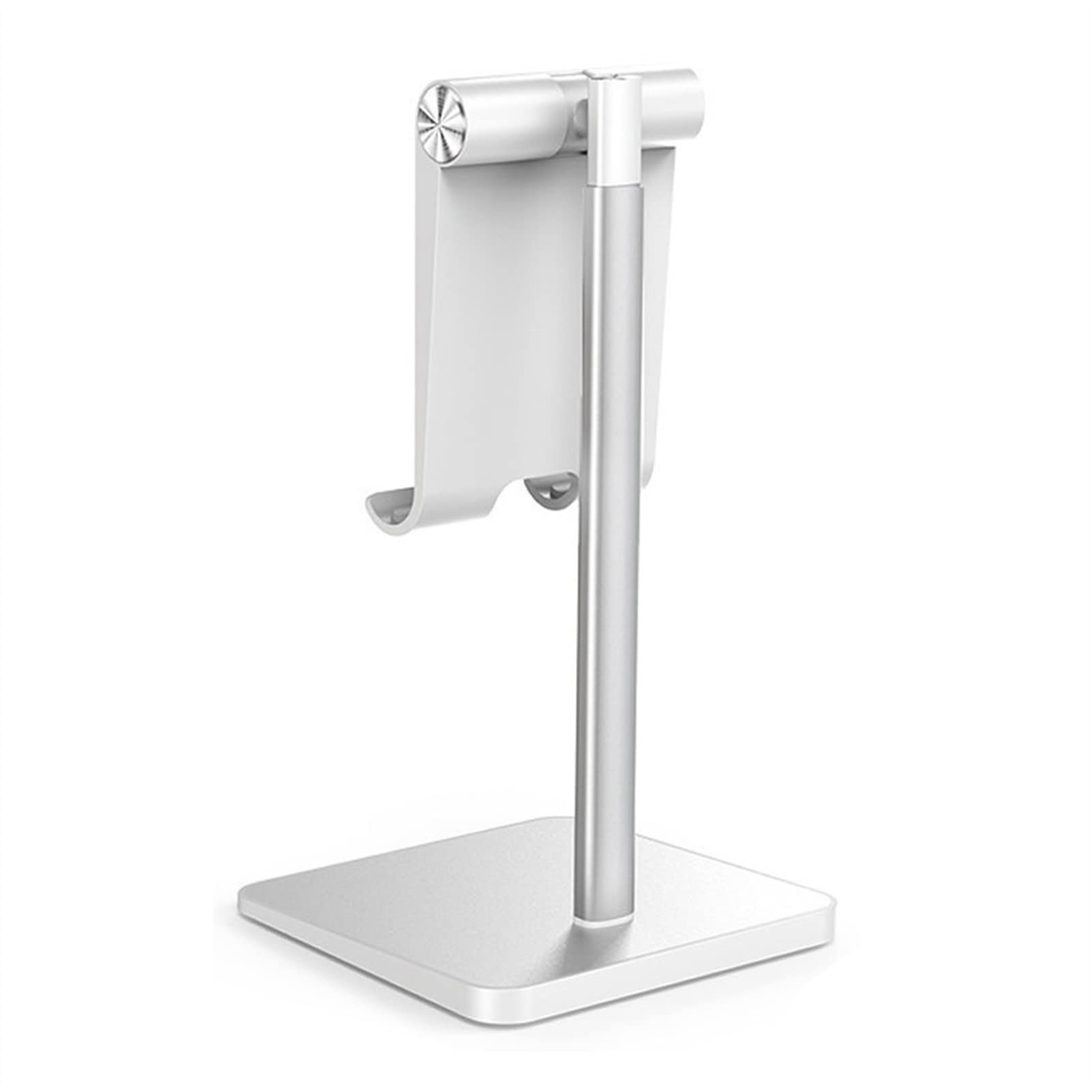 WAOCEO Tablet Holder Desktop Tablet Stand Phone Holder Aluminum Multi-Angle and Height Adjustable Tablet Mobile Phone Support Desk