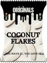 ORIGINALS Dry Coconut Flakes| Grated Gota Nariyal | Healthy Dry Fruits | 250 Grams