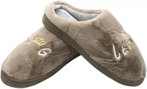 Image of INFISPACE Men and Women Winter Flip Flops Carpet Slippers for Bedrooms House Slippers