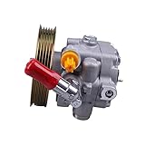 HOLDWELL Power Steering Pump With Pulley 34430-FE040 34430FE040 34430-FE041 34430FE041 Compatible with Subaru Impreza WRX STI TS 2004-2007