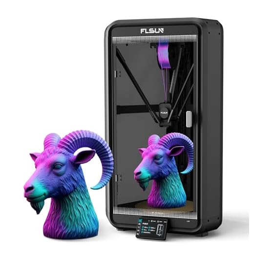 FLSUN T1 Pro 3D Printer, 1000mm/s High-Speed Printing, 60℃ Chamber Heat, Fully Auto Leveling and AI Camera, Support 300°C Print, Large Print Size 11.2"" x11.2 x13