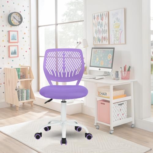 FurnitureR Chaise de Bureau Colourée, Siège Ergonomique Pivotante à Hauteur Réglable pour Ordinateur, roulettes à 5 Branches, Chaises et Tabourets à Domicile,...
