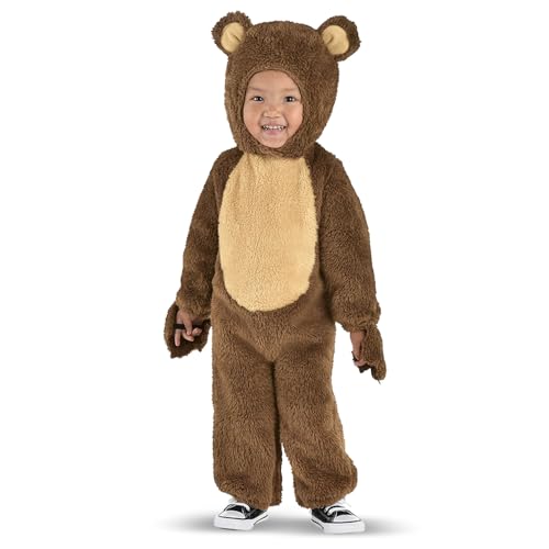 Disfraz de oso de peluche suave para bebés 18-24 meses miniatura 1