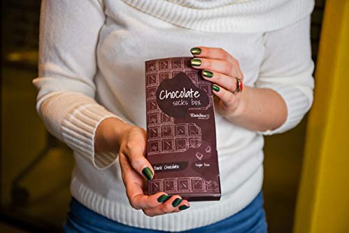 Calcetines divertidos de chocolate Rainbow Socks para mujer pack de 1 par 4