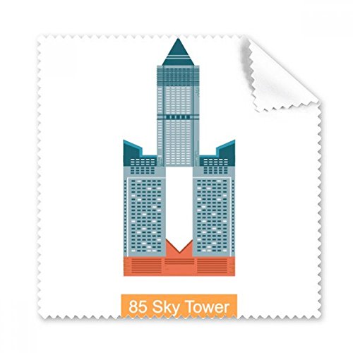 Cadeau téléphone écran nettoyant Taïwan 85 Nettoyage Sky Tower lot de 5 lingettes essuie-verres