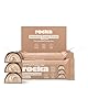 Rocka Nutrition WAFFLE PROTEIN BAR I 26% Protein I 162 kcal pro Riegel I 6 Fitnessriegel | veganer Proteinriegel mit Milchcreme-Haselnussfüllung I ohne Zuckerzusatz (Hazelnut Cream)