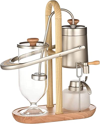 Cafetera Sifón Semiautomática de Acero Inoxidable