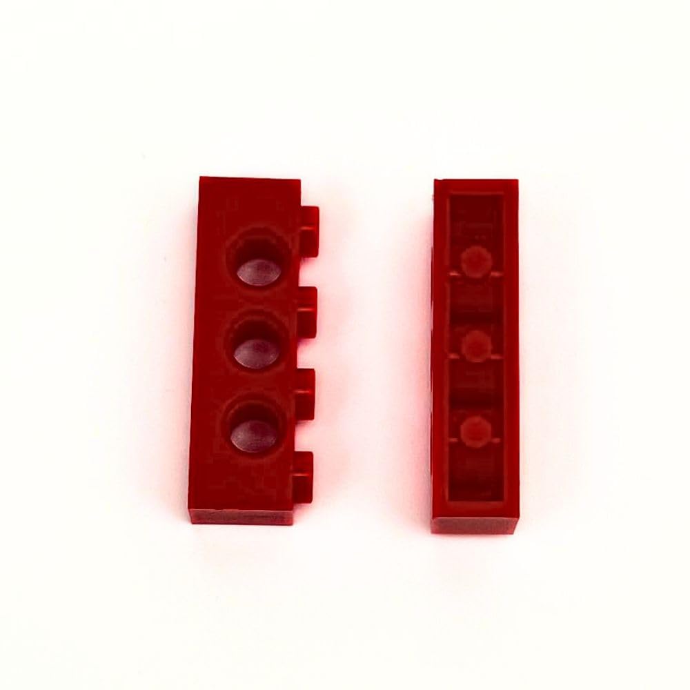 Yellow Tommy Technic Brick 1 x 4 with Holes | Part 3701 | Compatible with Standard Building Blocks & Lego-Kits, Power Functions (Pack of 20) - Image 2 thumbnail