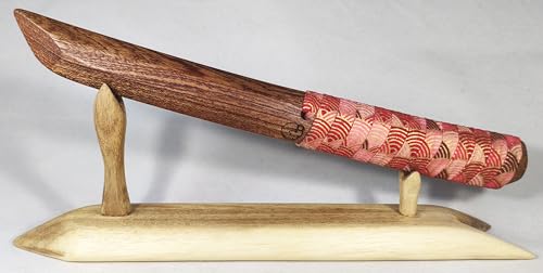 Tanto en bois de cerisier Atelier HAMON pour s'entraîner au dojo en aikido