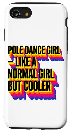 �|�[���_���X ���̎q Like A Normal Girl But Cooler ���g�� 70�N�� �X�}�z�P�[�X iPhone SE (2020) / 7 / 8 �p