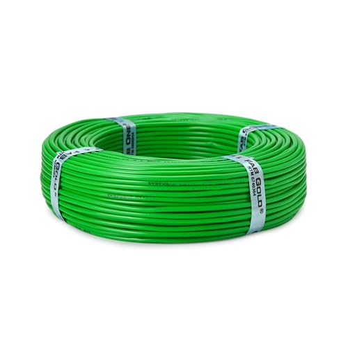 Image of CabONE Pack of 3 Electrical Wire 2.5mm | 90 Meter Single Core CCA Copper Cable | Heat Resistant No-Drip PVC Insulation | High Current Carrying Capacity House Wire