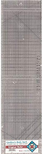 Keepsake Quilting 24"X6-1/2" Quilting Ruler With Grids