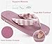 KuaiLu Flip Flops Women Arch Support Yoga Mat Comfortable Summer Beach Walking Thong Cushion Sandals Slip on Pool Outfits Travel Essentials Orthotic Slides Indoor Outdoor Slippers Shoes Pink Size 8.5