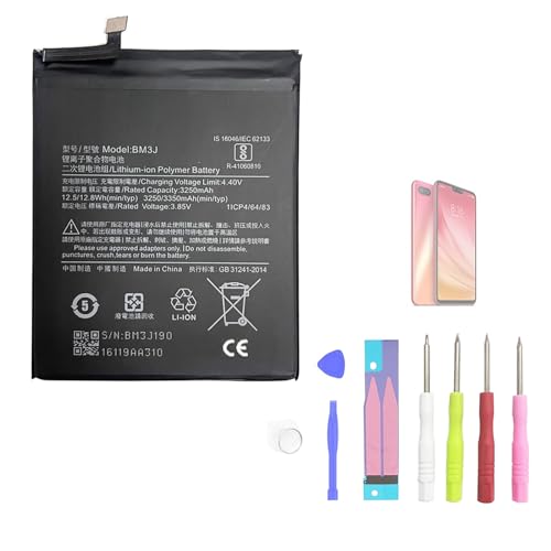Aousavo BM3J Batería de Repuesto Compatible con Xiaomi Mi 8 Lite MI8 Lite con Kit de Herramientas Gratuito