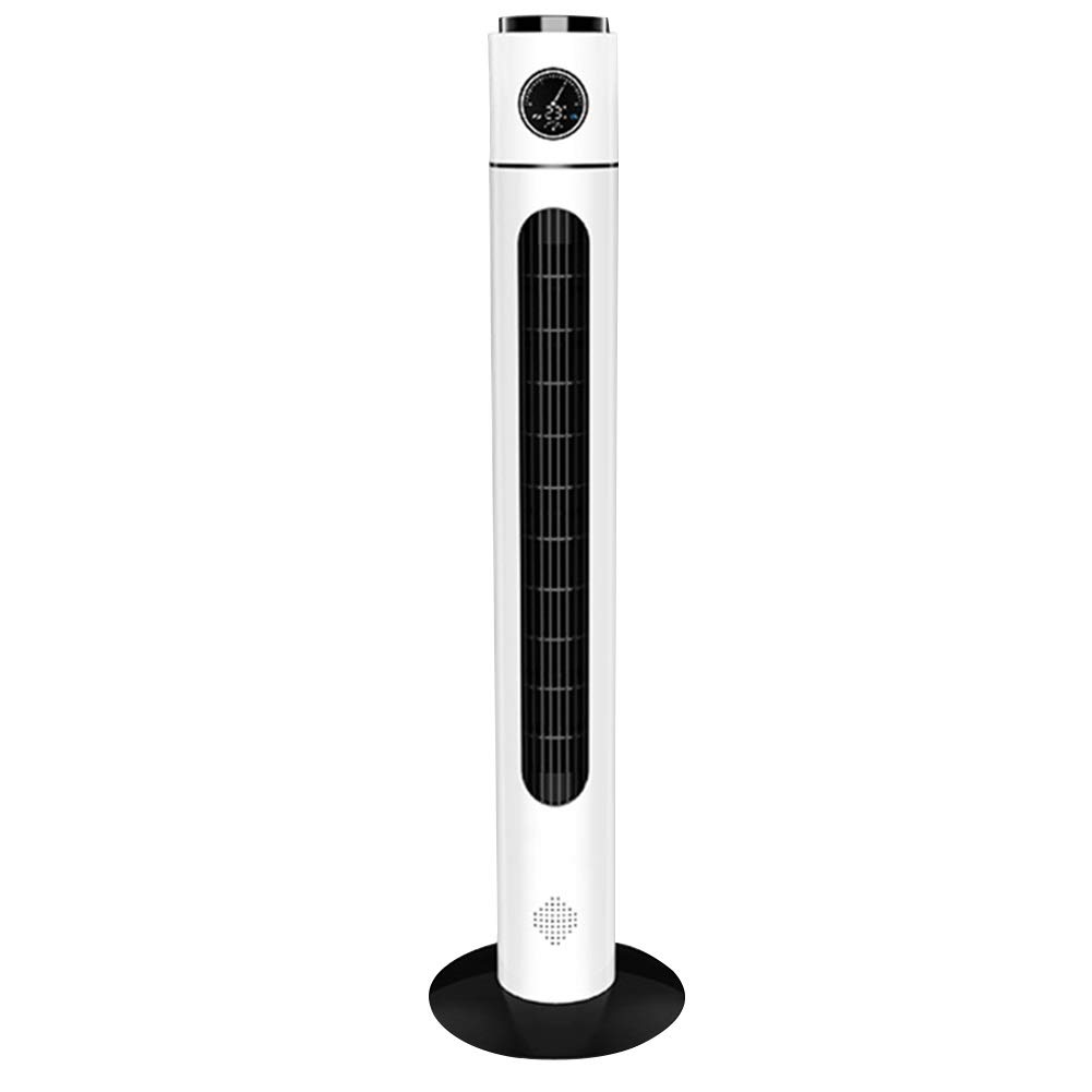 Tower Fan, Household Fan Desktop Vertical Remote Control Timing Leafless Fan Ultra-quiet Negative Ion Floor Fan Remote Control Table Fans, 110CM
