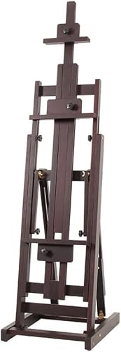 NGDFGR Easel Easel Outdoor Large Easel,136.5-213Cm Flooren Easel Tilting Flat Easel,Suitable For Professional Artists,