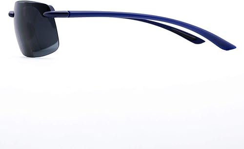 Miniatura 3 de VITENZI Gafas de sol bifocales semi sin montura envolventes para lectura con lentes de sol tintadas con lectores - Monza