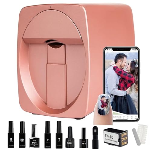 Nail Printer Nail Art Printer Machine Kit-Impresora De UñAs Pro,3D...