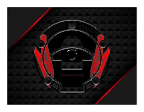 Autocollant réservoir moto genouillère bouchon carburant