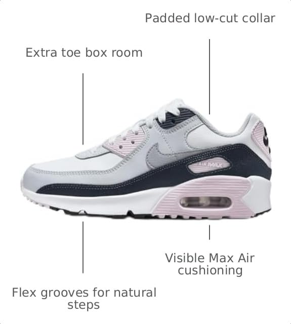 Image of Nike Kid's Air Max 90 LTR Sneaker