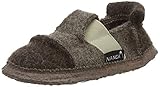 Innenfutter: 100% Schurwolle Nanga Kinder - Unisex Hausschuh Berg braun 29
