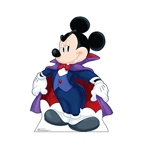 Image of Cardboard People Halloween Mickey Dracula Life Size Cardboard Cutout Standup