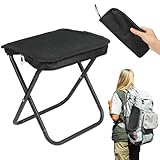 YINGDIHUT Bancos Plegables Portatiles Resistente hasta 100kg – Banquito Plegable Asiento de Oxford 600D Transpirable...
