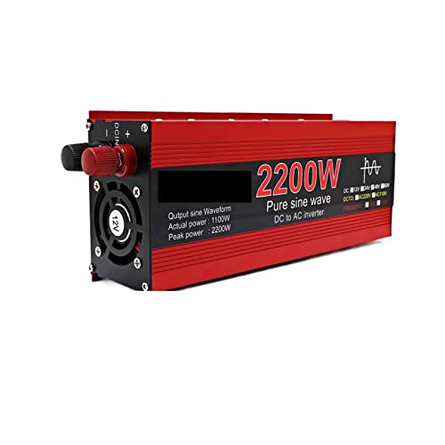 Convertisseur 12V 220V 2200W pur sinus | Onduleur solaire
