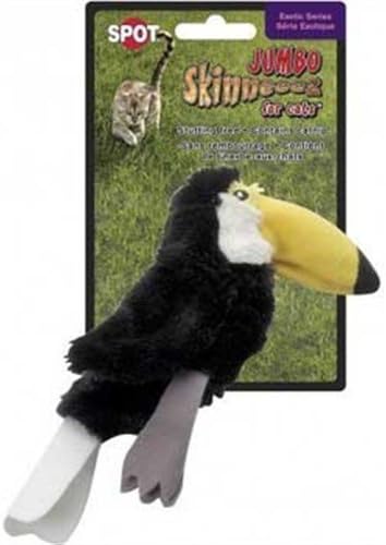 Ethical Skinneeez Toucan 8-Inch Cat Toy