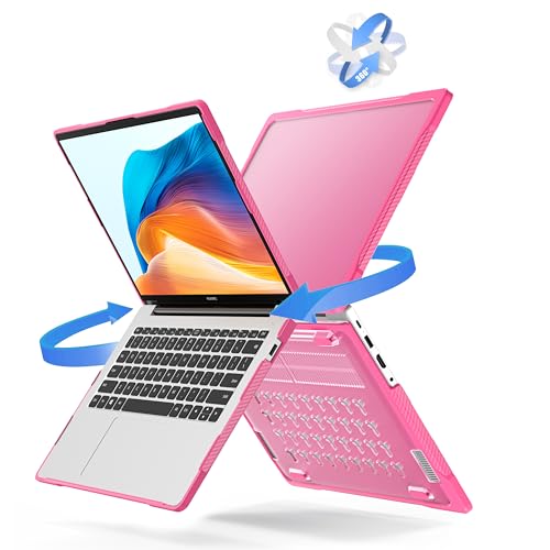 Coque MagicBook X14 rose idéale pour protéger son PC au café - 3