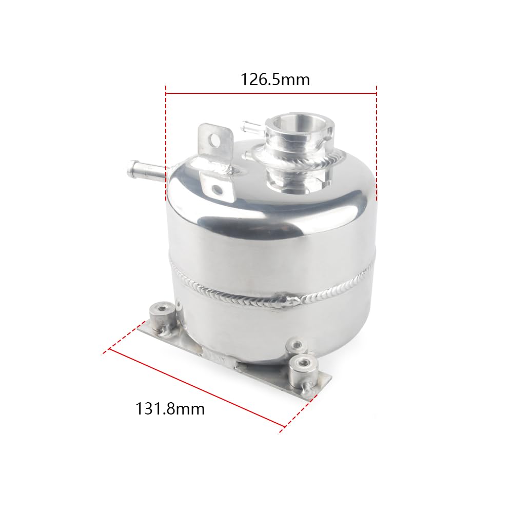 Chłodnica turbiny Pasuje do COOPER S R53 R52 1.2L 2002-06 aluminiowy zbiornik wyrównawczy płynu chłodzącego chłodnicy(SHBM-SL)